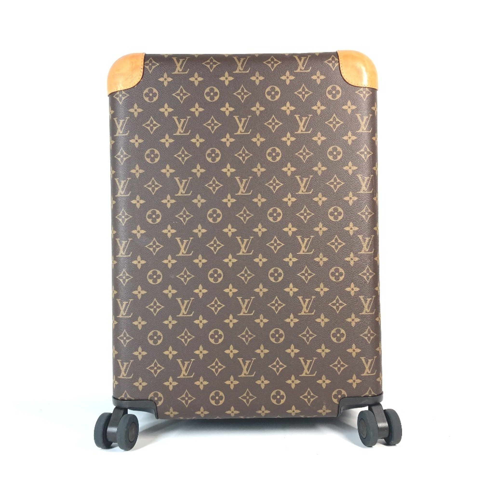 LOUIS VUITTON M23209 Monogram Horizon 50 Travel Bag 4-Wheel Trolley Trunk Carry Canvas Men's Women's Brown