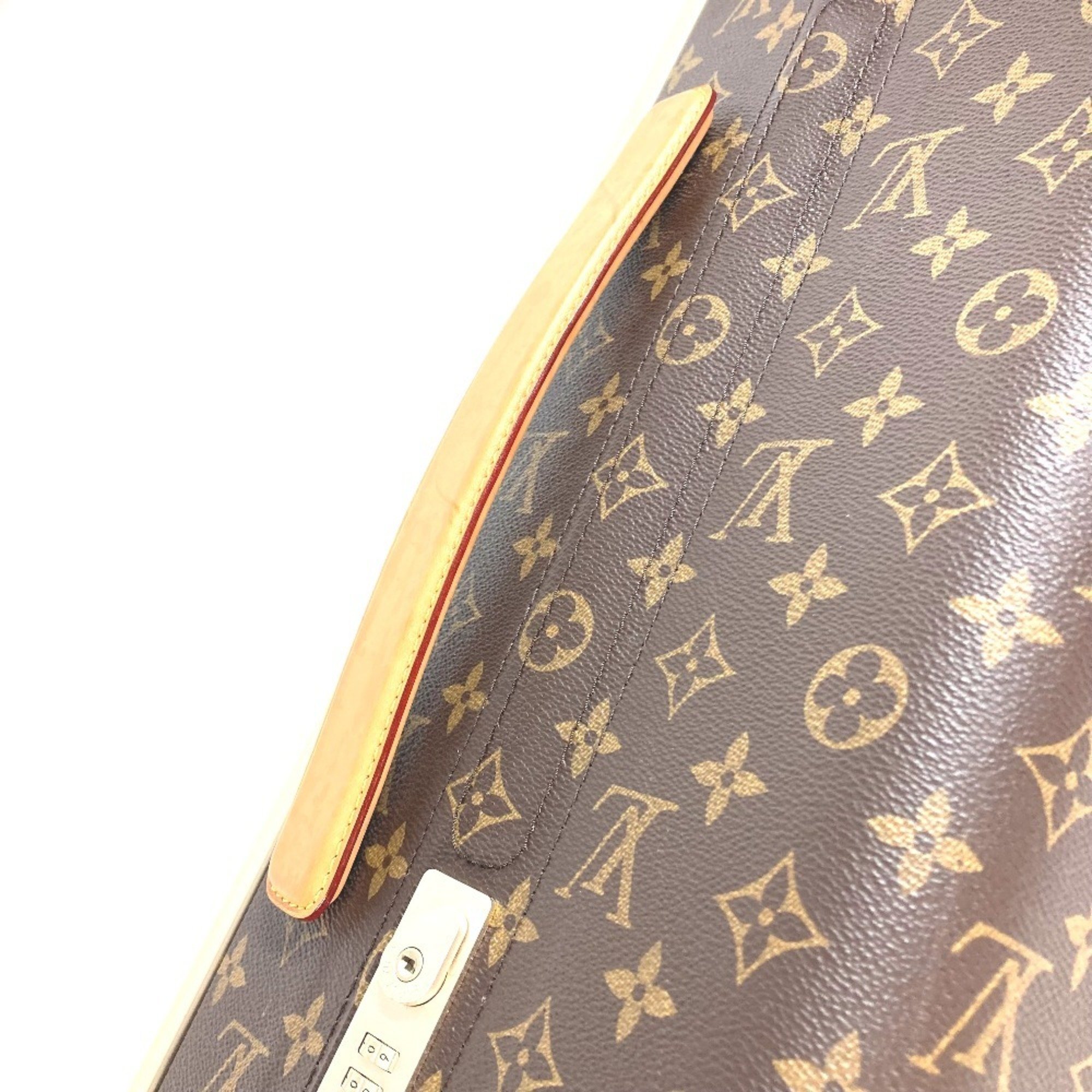 LOUIS VUITTON M23209 Monogram Horizon 50 Travel Bag 4-Wheel Trolley Trunk Carry Canvas Men's Women's Brown