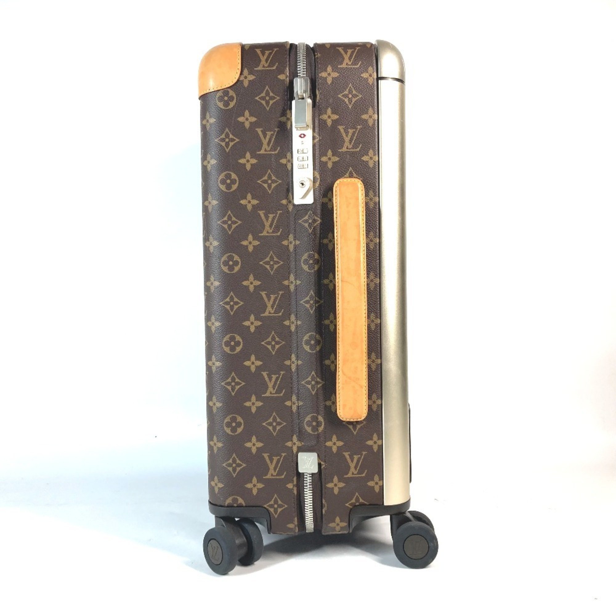 LOUIS VUITTON M23209 Monogram Horizon 50 Travel Bag 4-Wheel Trolley Trunk Carry Canvas Men's Women's Brown