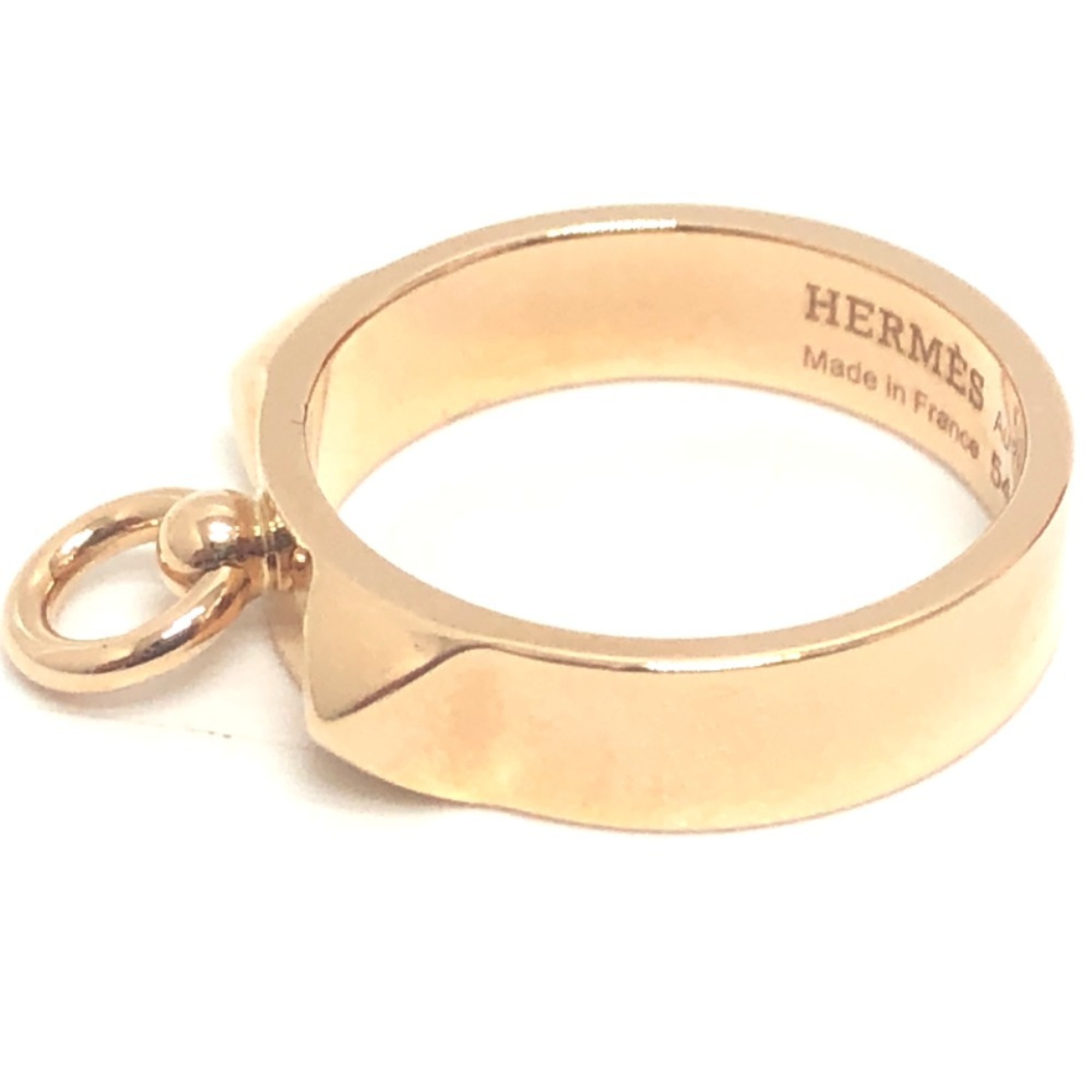 HERMES Hermes Collier de Chien Ring, Rings, Accessories, K18PG, Women's, Gold