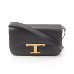 Tod's Timeless Micro Shoulder Bag Leather Women's Black XBWTTTC0000RORB999