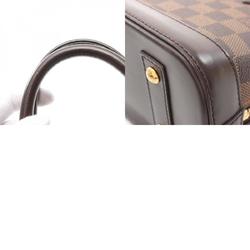 Louis Vuitton Alma BB Handbag Bag Leather Damier Women's Brown N41221