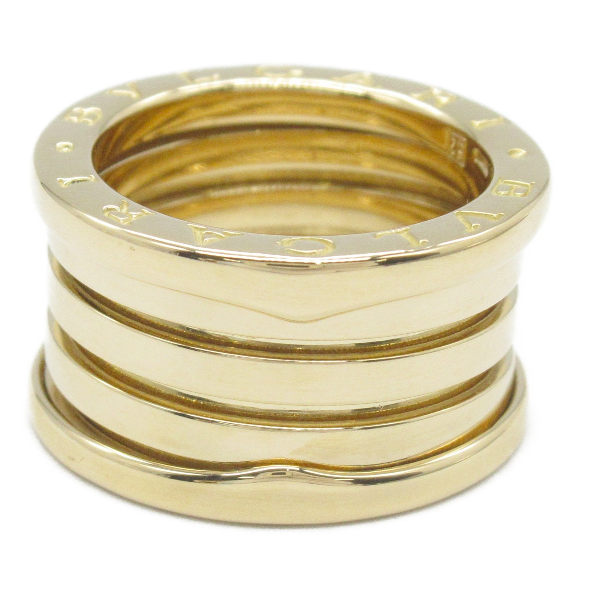 BVLGARI B-zero1 4-band ring, 18K yellow gold, for men and women, gold