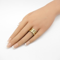 BVLGARI B-zero1 4-band ring, 18K yellow gold, for men and women, gold