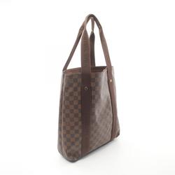 Louis Vuitton LOUIS VUITTON Cabas Bobur Damier Ebene Tote Bag Coated Canvas Leather Men's Women's Brown N52006