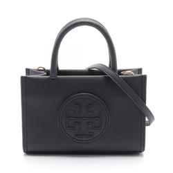 Tory Burch Bag Handbag Faux Leather Women's Black 145613001