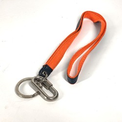 LOUIS VUITTON M67773 Damier Cobalt Portocle Lanyard Neck Strap with Carabiner Canvas Men's Women's Navy