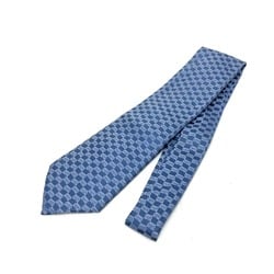 LOUIS VUITTON Louis Vuitton Silk Necktie Men's Blue