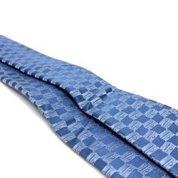 LOUIS VUITTON Louis Vuitton Silk Necktie Men's Blue