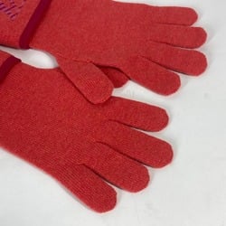 LOUIS VUITTON M70838 Gon Pop Monogram Gloves Wool Cashmere Women's Pink