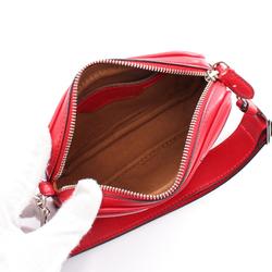 Stella McCartney Star Shoulder Bag, Faux Leather, Women's, Red, 529309