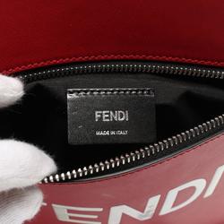 FENDI ROMA Rucksack Backpack Bag Leather Men's Red 7VZ060