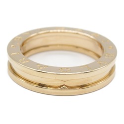 BVLGARI B.zero1 1-band ring, K18PG (pink gold), men's, women's, gold