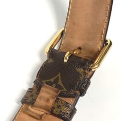 LOUIS VUITTON M6933U Monogram Santur Pochette Belt Bag Waist Body Canvas Men's Women's Brown