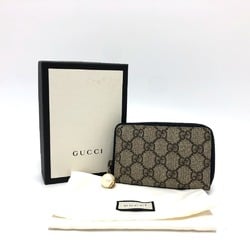 GUCCI 431482 Round Faux Pearl Coin Purse Wallet Wallet/Coin Case Women's Brown