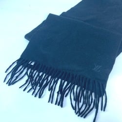 LOUIS VUITTON M75362 Echarpe Geram Scarf Cashmere Men's Black