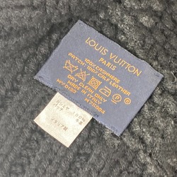 LOUIS VUITTON M75904 Damier Bicolor Echarpe Helsinki Taiga Articles de Voyage Leather Tag Scarf Cashmere Men's Black