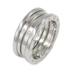 BVLGARI B-zero1 Ring, K18WG (White Gold), Men's, Women's, Silver