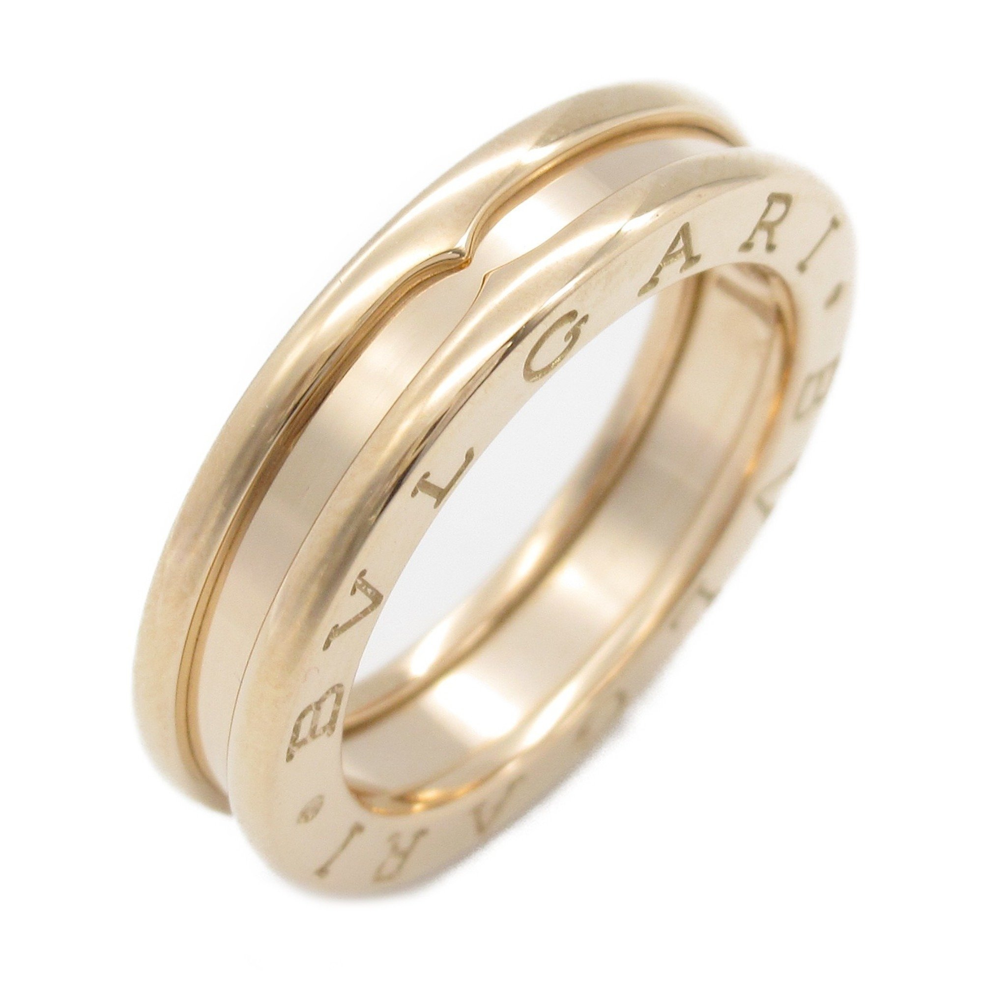 BVLGARI B-zero1 Ring, K18PG (pink gold), men's, women's, gold