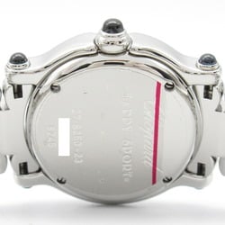 Chopard Happy Sport Watch Stainless Steel Ladies Pink Shell 27 8250-23