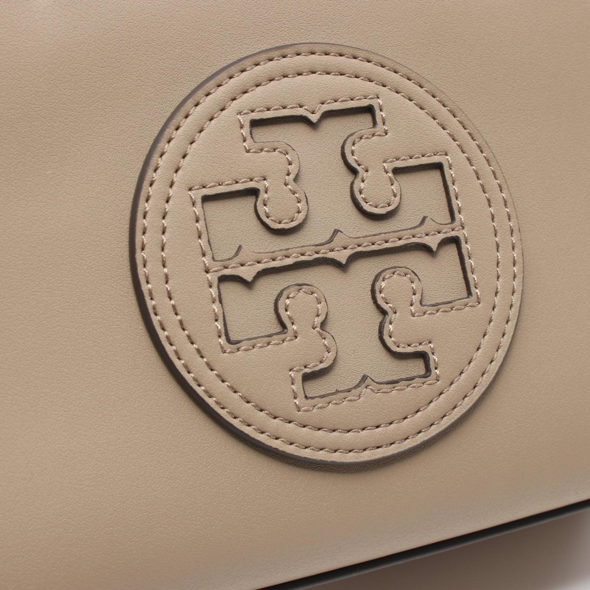 Tory Burch Ella Tote Bag, Faux Leather, Women's, Beige, 145613201