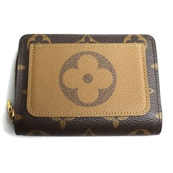 LOUIS VUITTON Louis Vuitton Portefeuille Lou Bi-fold Wallet Monogram Reverse M81461 Women's