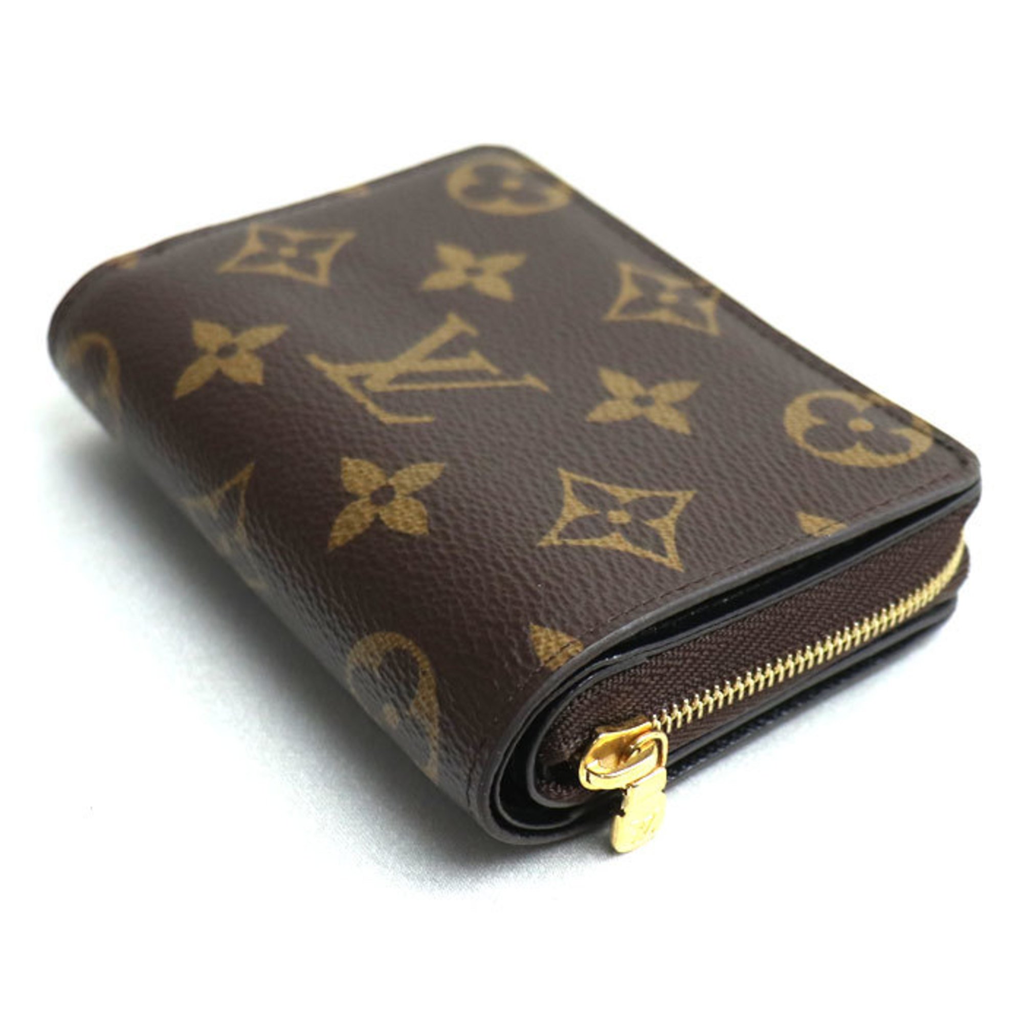 LOUIS VUITTON Louis Vuitton Portefeuille Lou Bi-fold Wallet Monogram Reverse M81461 Women's