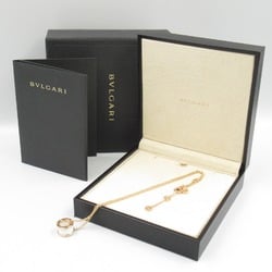 BVLGARI B-zero1 Necklace K18PG (pink gold) ceramic ladies gold white