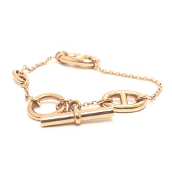 HERMES Hermes Chaine d'Ancre Farandoule Bracelet Accessory K18PG Women's Gold