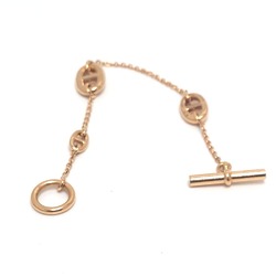 HERMES Hermes Chaine d'Ancre Farandoule Bracelet Accessory K18PG Women's Gold