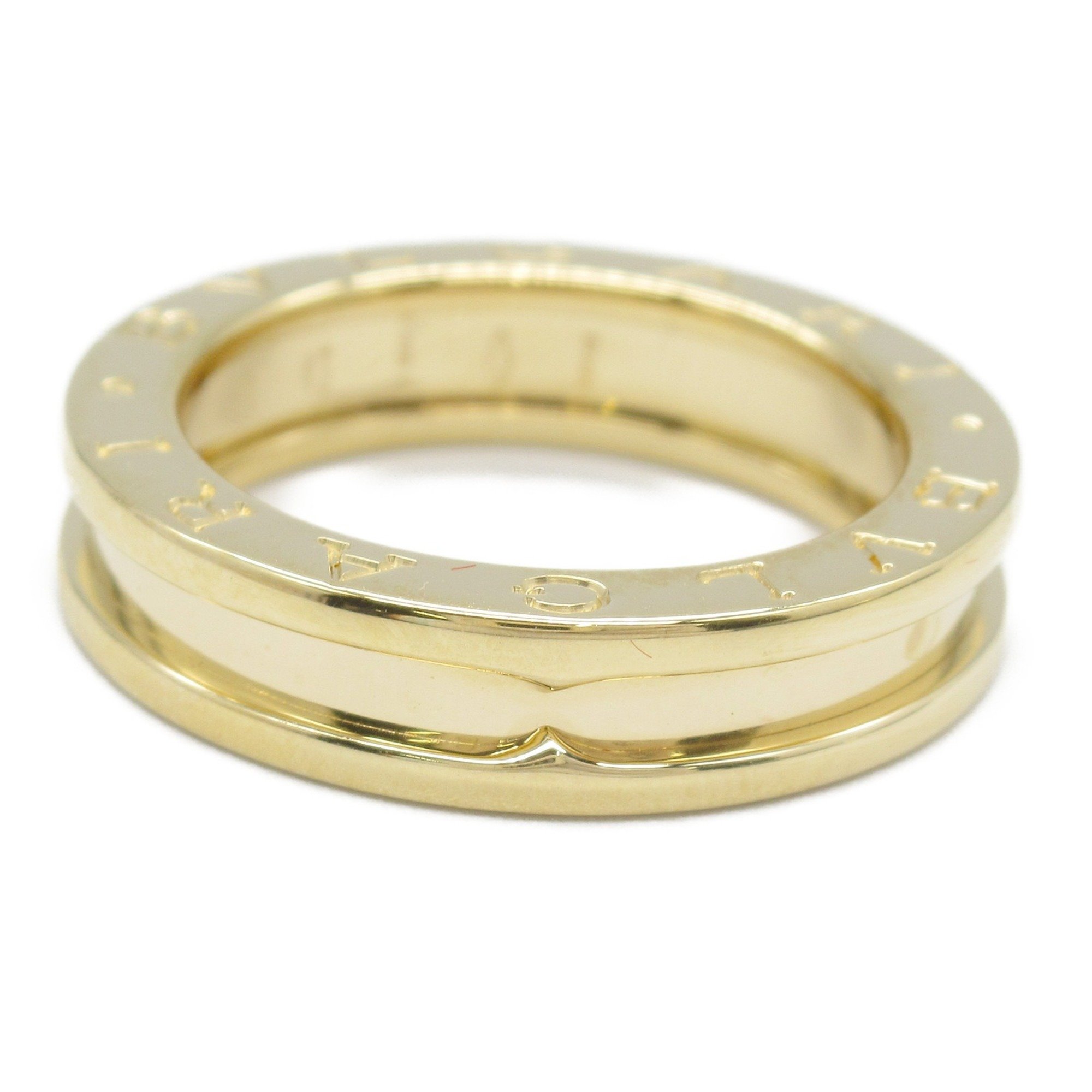 BVLGARI B-zero1 Ring XS Size K18 (Yellow Gold) Men's Women's Gold