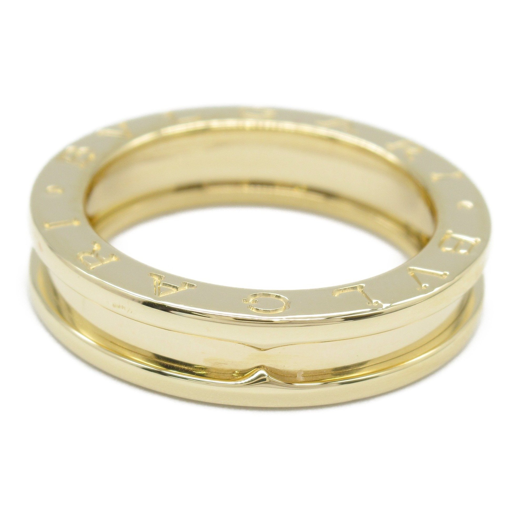 BVLGARI B-zero1 Ring XS Size K18 (Yellow Gold) Men's Women's Gold