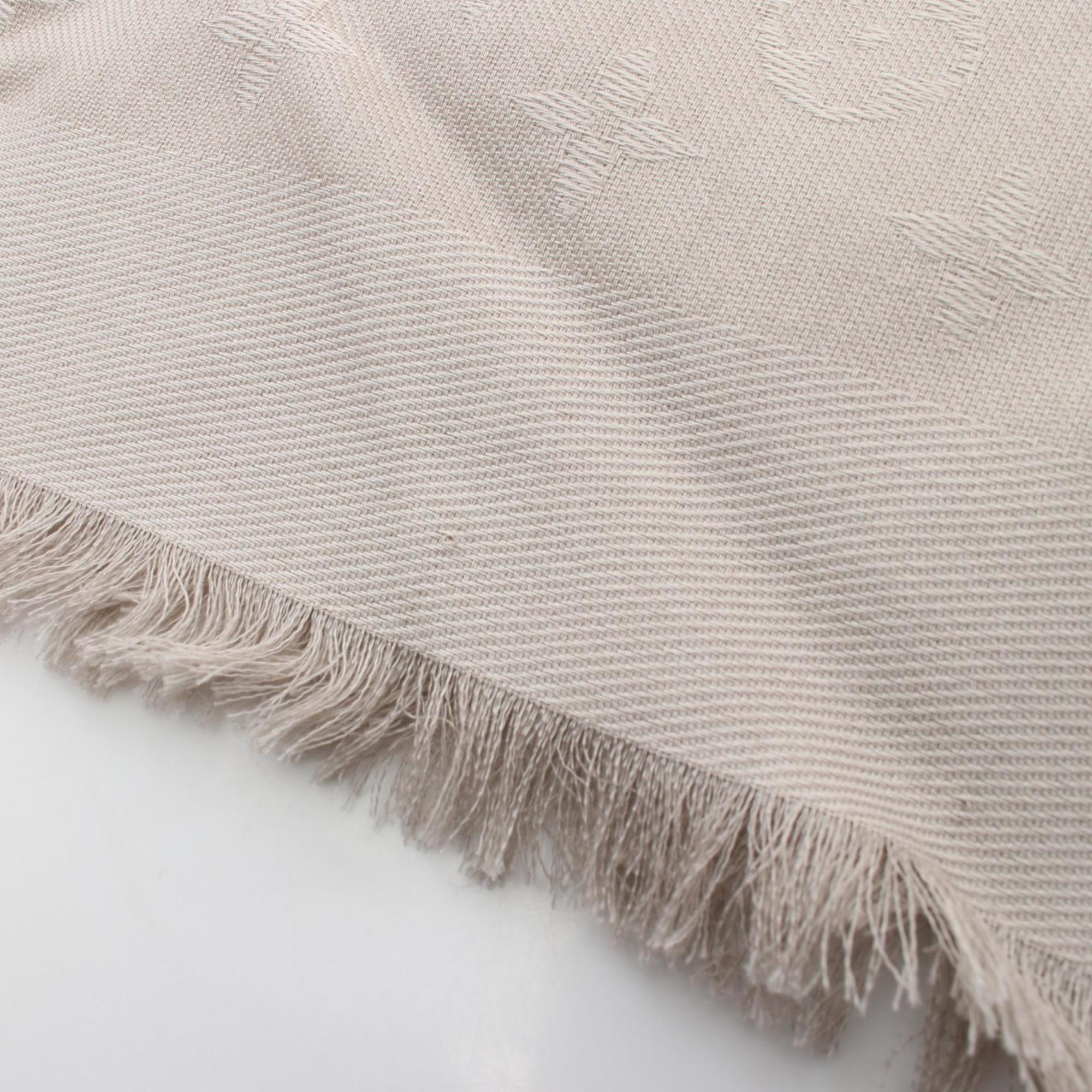 Louis Vuitton LOUIS VUITTON Shawl Monogram Greige Scarf Stole Wool Silk Women's Beige M71336