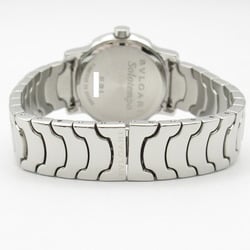 BVLGARI Solotempo Watch Stainless Steel Ladies White ST29S