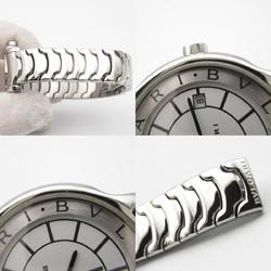 BVLGARI Solotempo Watch Stainless Steel Ladies White ST29S