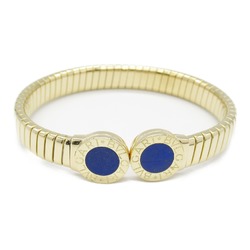 BVLGARI Tubogas Bangle, 18K Yellow Gold, Lapis Lazuli, Women's, Blue