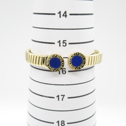 BVLGARI Tubogas Bangle, 18K Yellow Gold, Lapis Lazuli, Women's, Blue