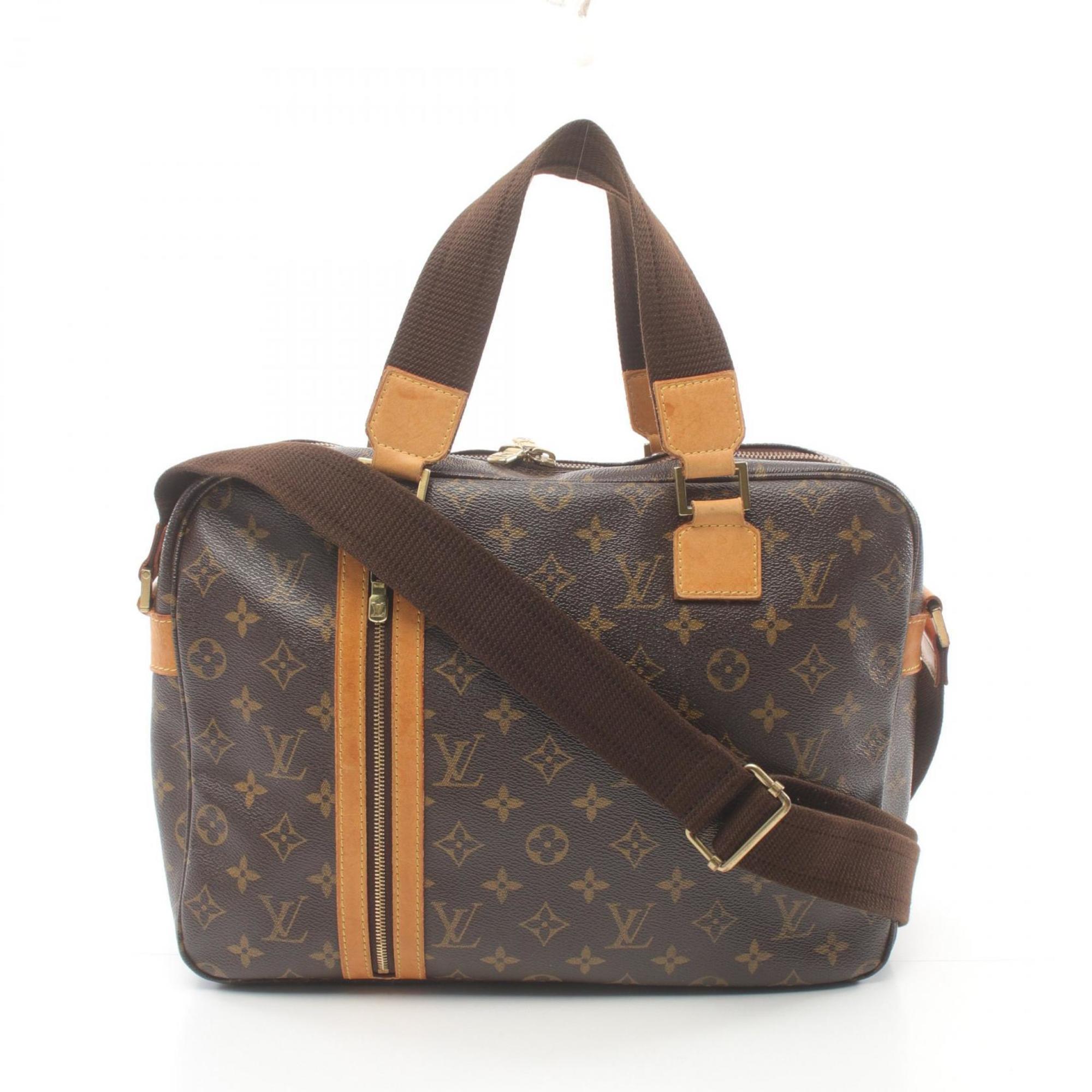 Louis Vuitton LOUIS VUITTON Sac Bosphore Monogram Handbag Bag Coated Canvas Leather Men's Women's Brown M40043