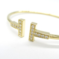 Tiffany & Co. T-Wire Diamond Bracelet, 18K Yellow Gold, Diamond, Women's, Clear