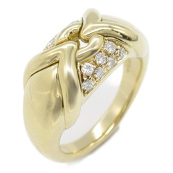 BVLGARI Trika Diamond Ring, K18 (yellow gold), diamond, ladies, clear