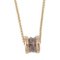 BVLGARI B-zero1 Necklace K18PG (pink gold) Women's Gold Brown