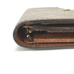 LOUIS VUITTON M61730 Porte Monnaie Tresor Bi-fold Wallet Monogram Canvas Women's Brown