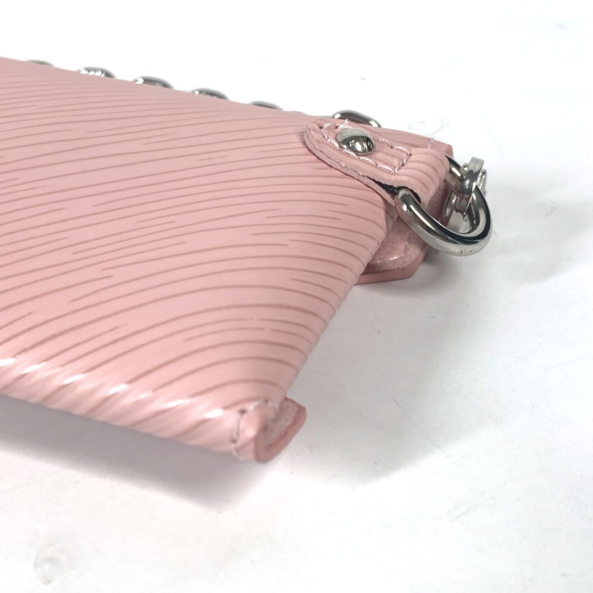 LOUIS VUITTON Louis Vuitton M68557 Epi Kirigami Necklace Pouch Wallet/Coin Case Wallet Leather Women's Pink