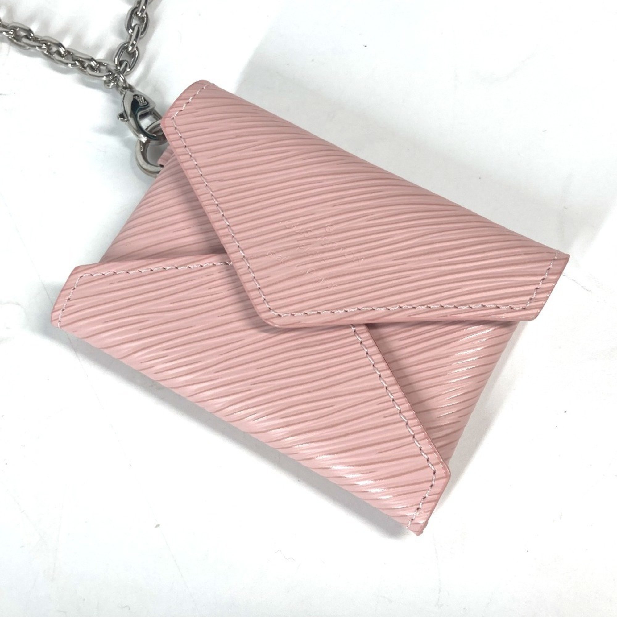 LOUIS VUITTON Louis Vuitton M68557 Epi Kirigami Necklace Pouch Wallet/Coin Case Wallet Leather Women's Pink