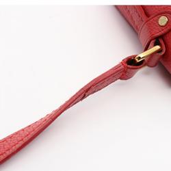 Louis Vuitton Juno Monogram Empreinte Cerise Shoulder Bag Leather Women's Red M43144