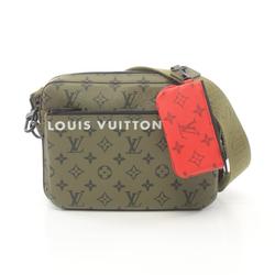 Louis Vuitton LOUIS VUITTON Trio Monogram Shoulder Bag Coated Canvas Men's Khaki M23783