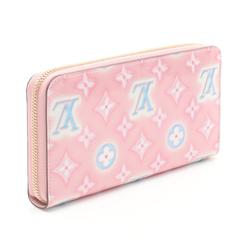 Louis Vuitton LOUIS VUITTON Zippy Wallet Monogram Vernis Round Long Patent Leather Women's Pink M81145