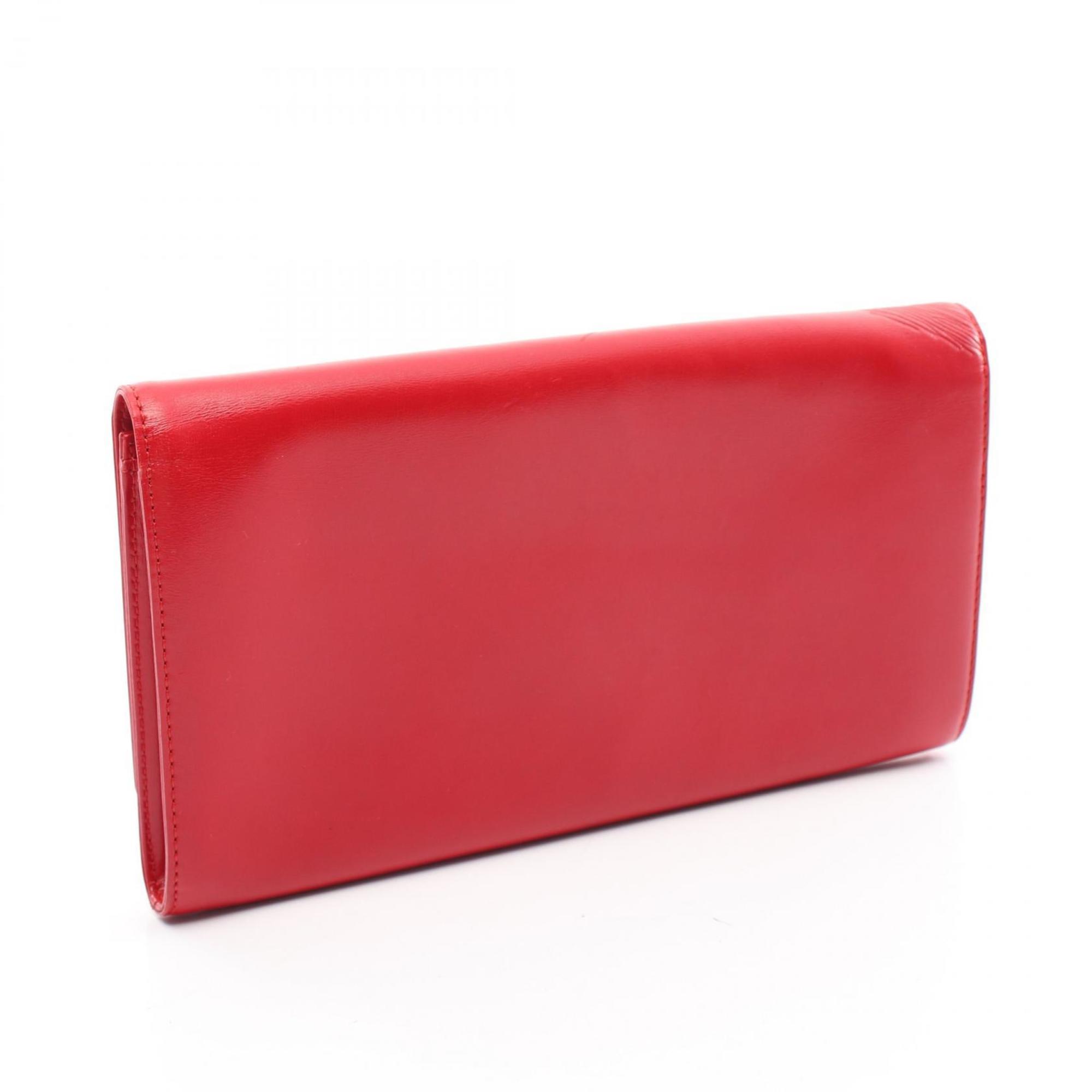 Louis Vuitton Aegean Opera Second Bag Clutch Leather Women's Red M63967