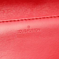 Louis Vuitton Aegean Opera Second Bag Clutch Leather Women's Red M63967