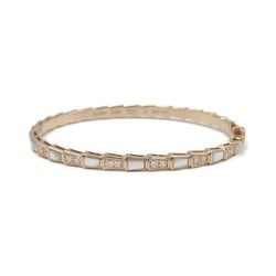 BVLGARI Serpenti Viper Mother of Pearl Diamond Bracelet K18PG (Pink Gold) Ladies Clear White